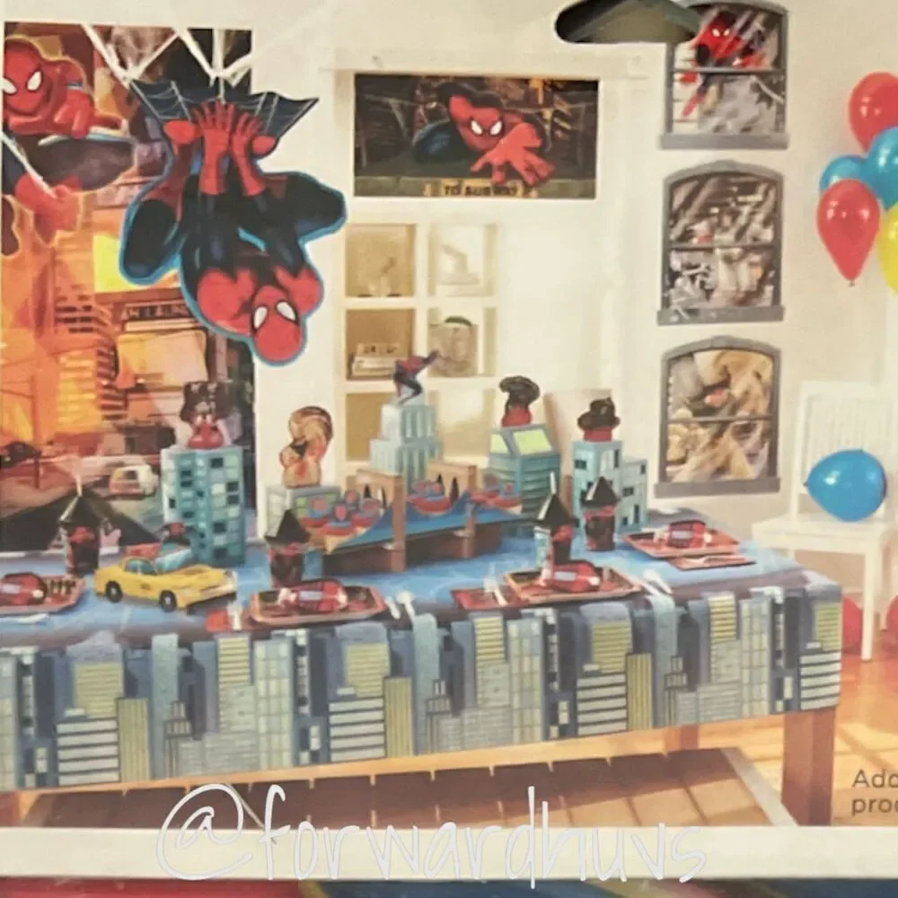 Marvel Spider-Man Hallmark Party - Party Table Decorating Kit NWT
